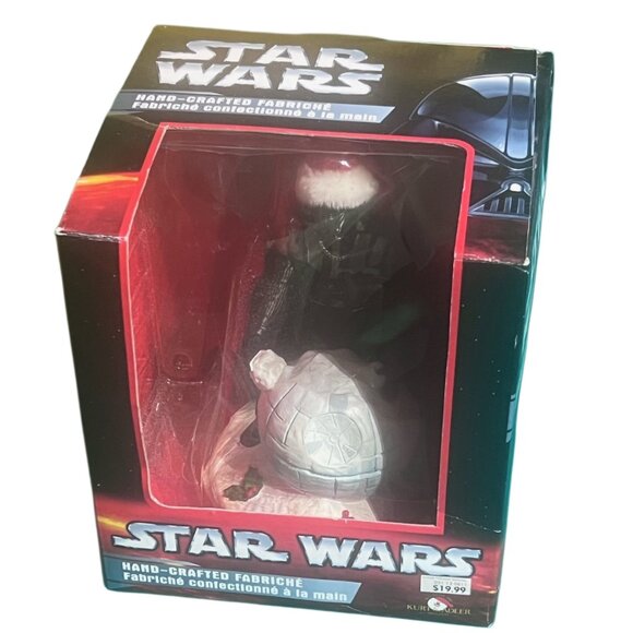 Star Wars Darth Vader Hand-Crafted Fabriche Christmas 2006 Kurt Adler New in Box - Picture 10 of 10